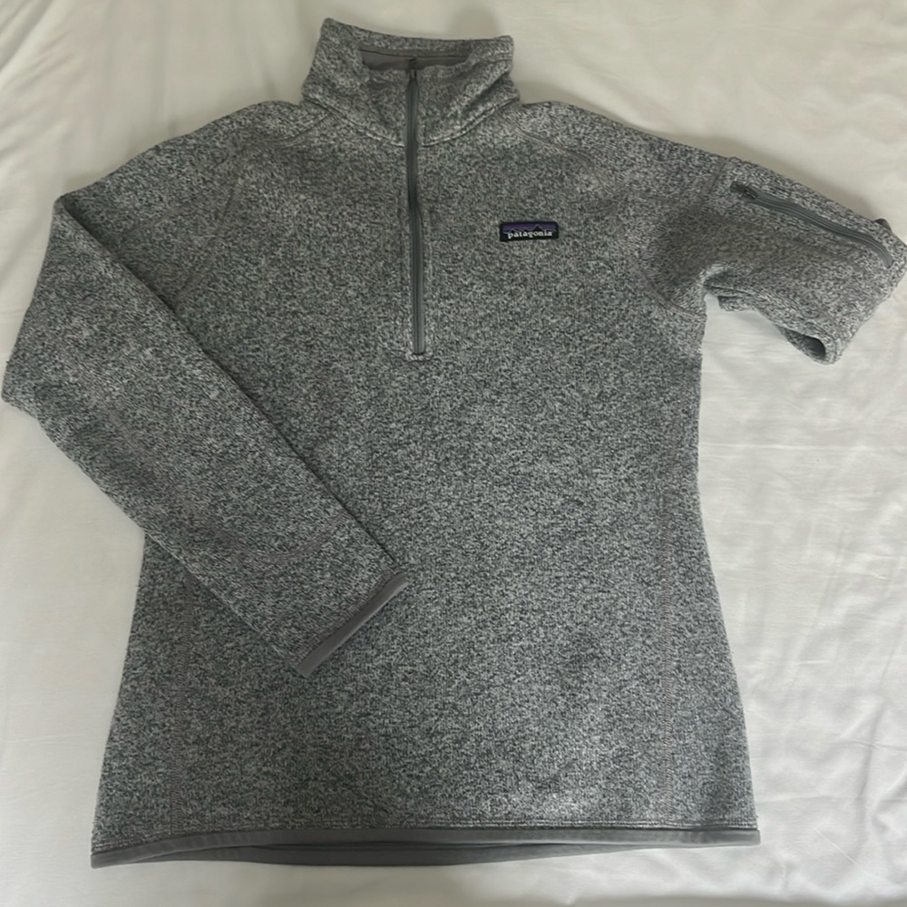 Patagonia Better Sweater 1/4 Zip Medium Gray